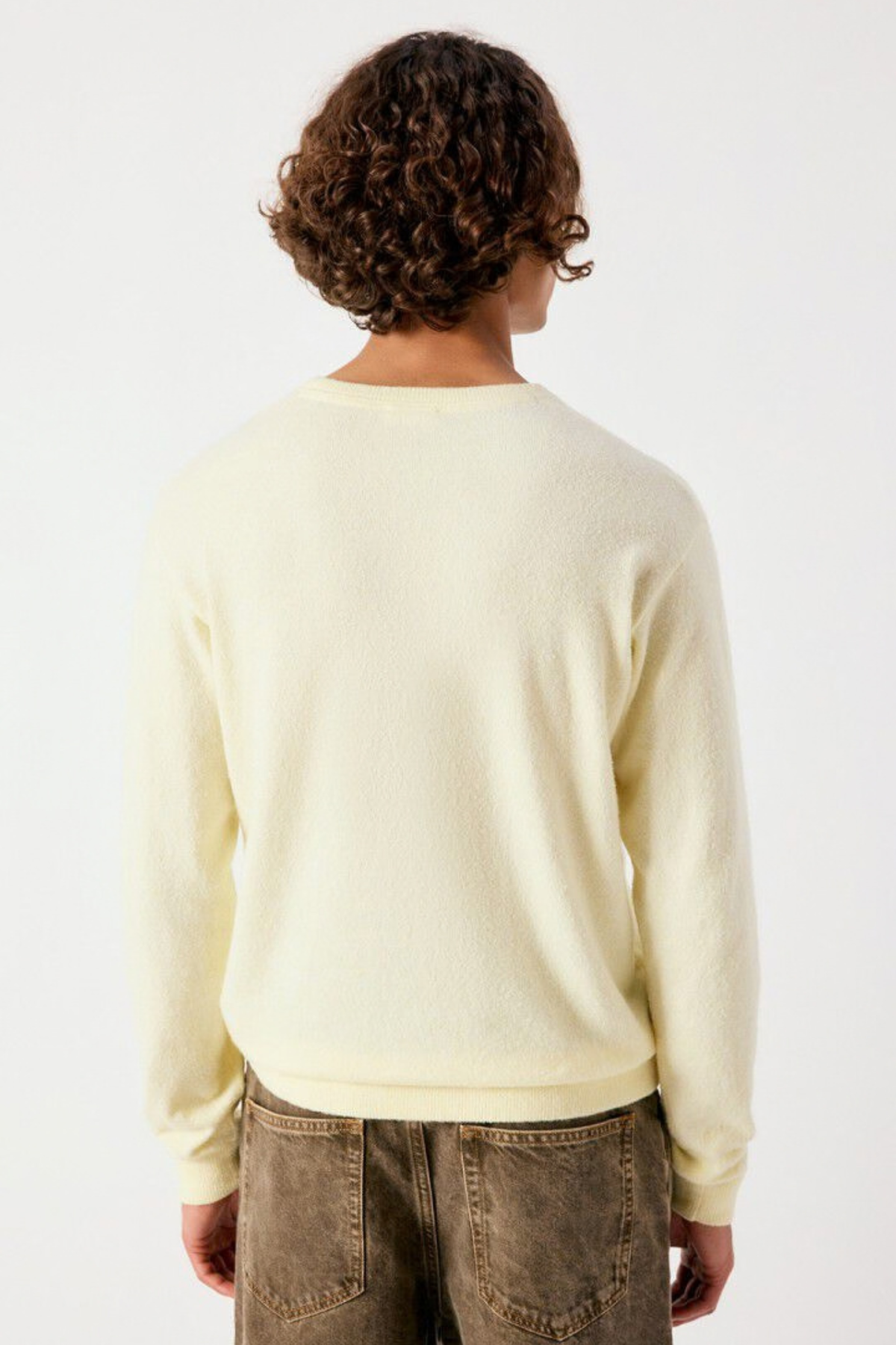 OUITY SWEATER MEN - LIMONADE CHINE