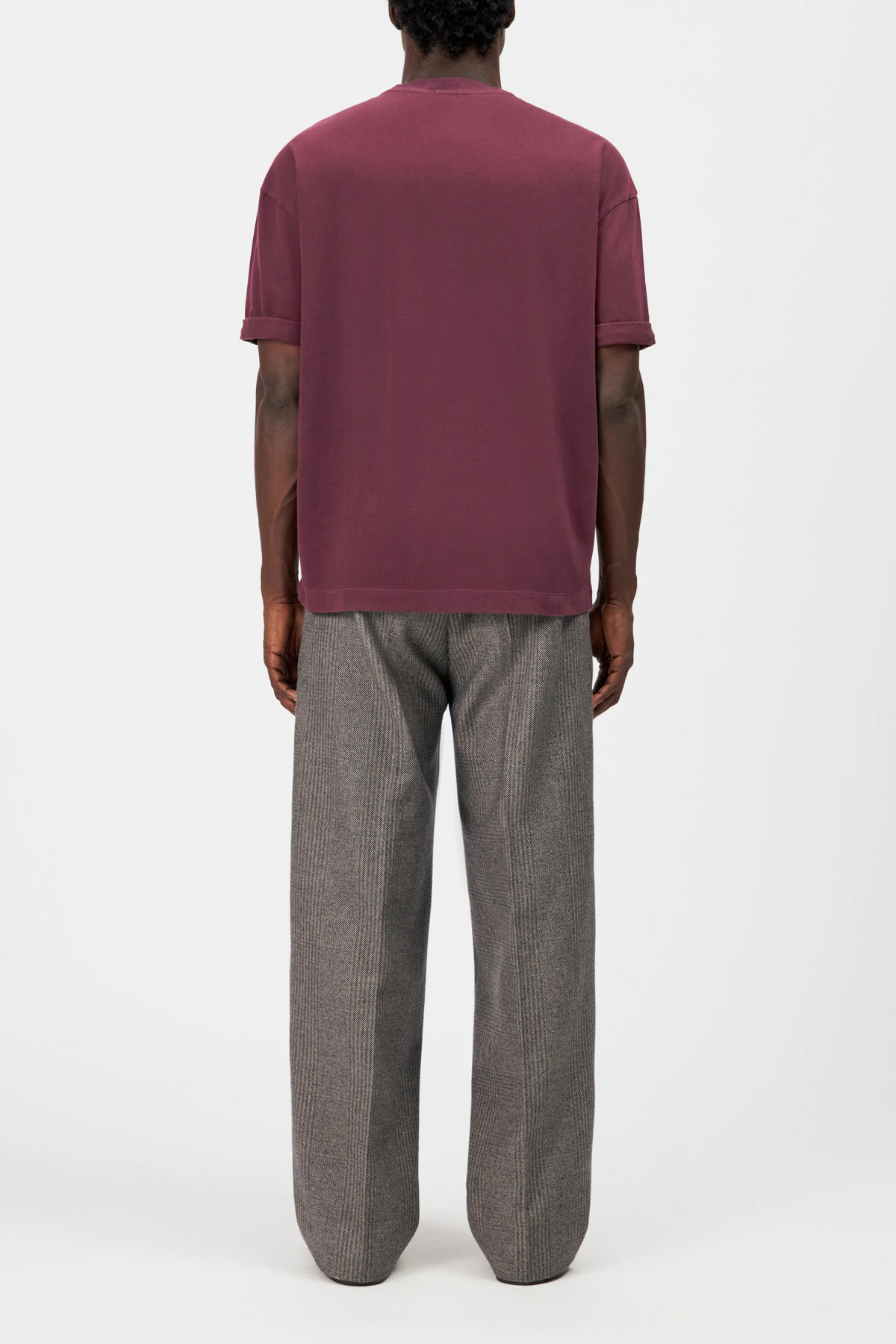 THILO T-SHIRT - BURGUNDY