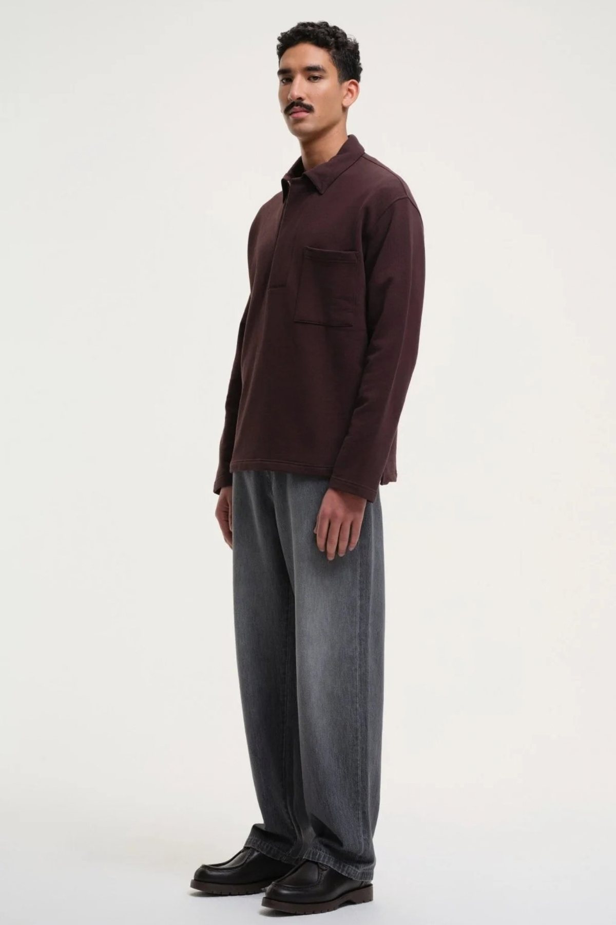 SLEETWAY SWEATSHIRT - DONKERBURGUNDY