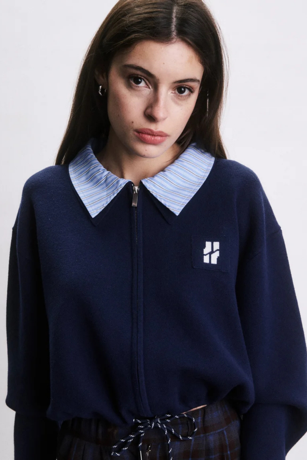 JIM CARDIGAN - NAVY BLUE