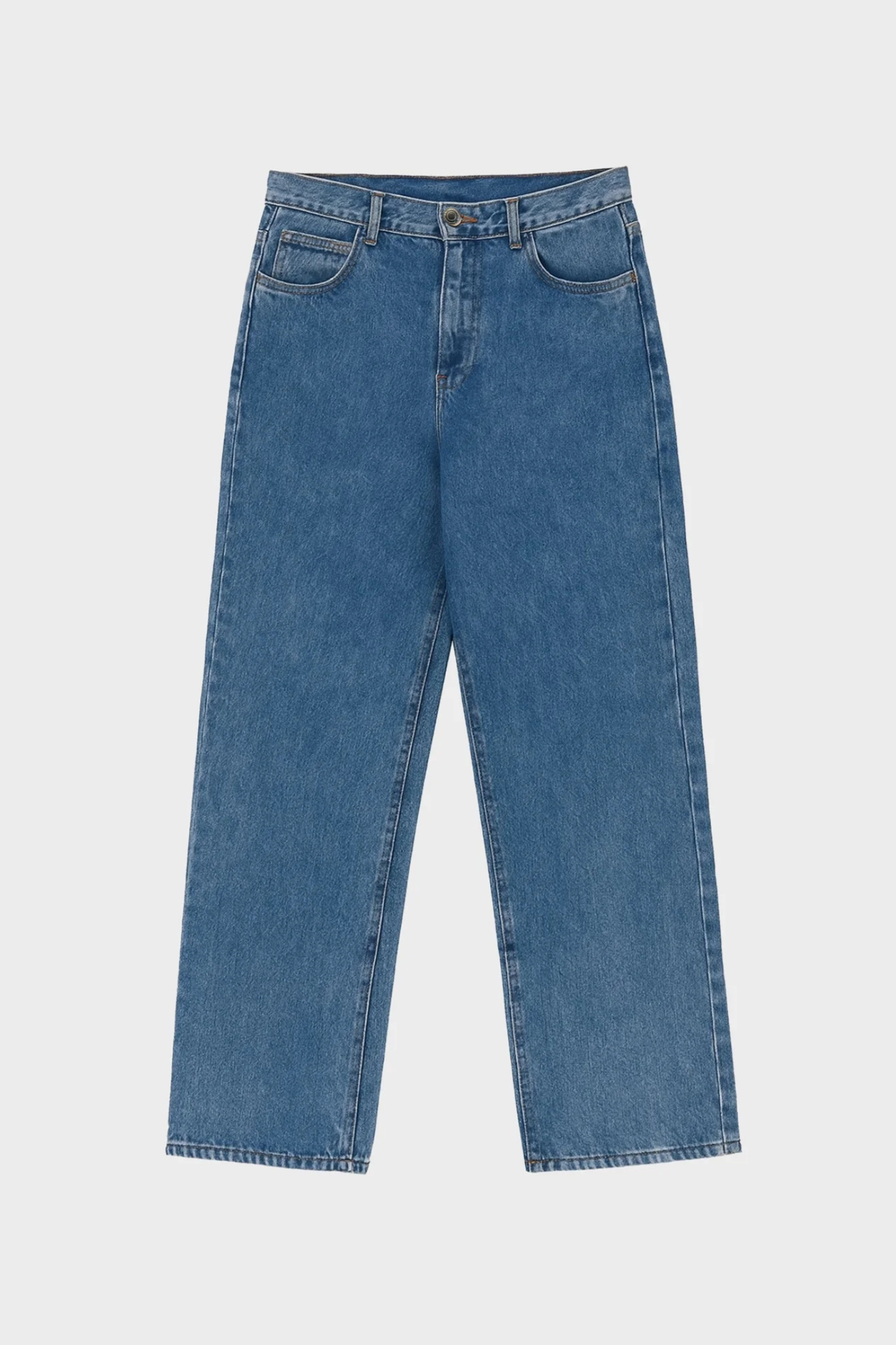 MILANO RELAXED JEANS - MIDDENBLAUW