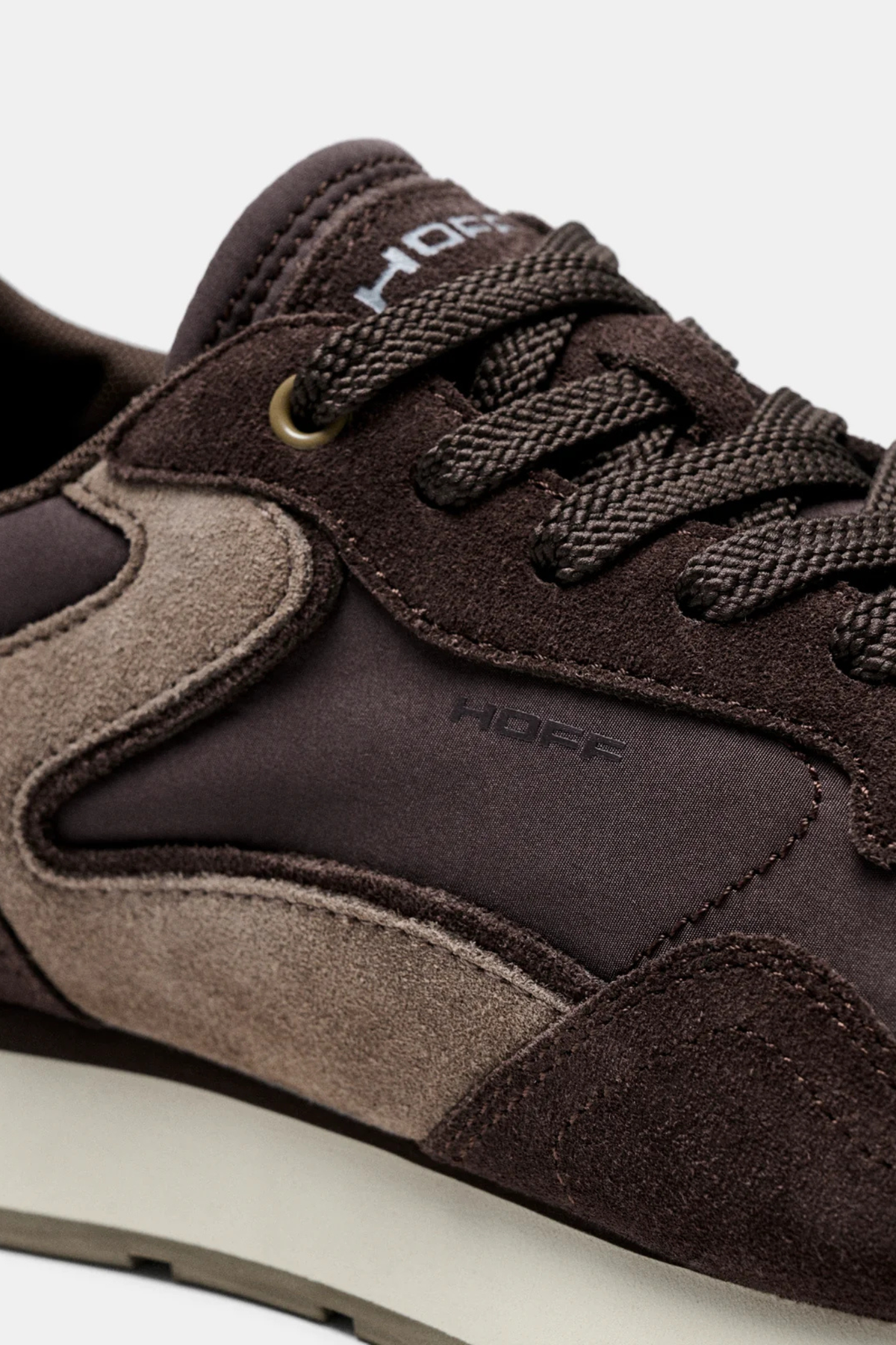 CITY DAMES SNEAKERS - CHOCOLADE
