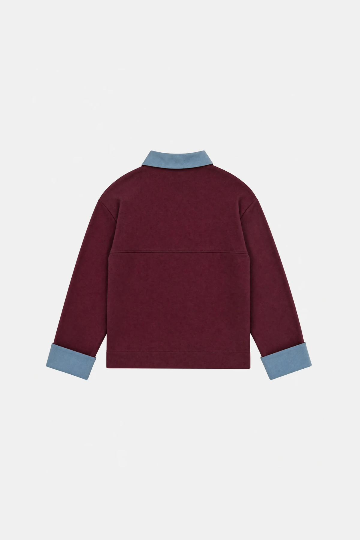 LUCILLA POLO SWEAT - PLUM
