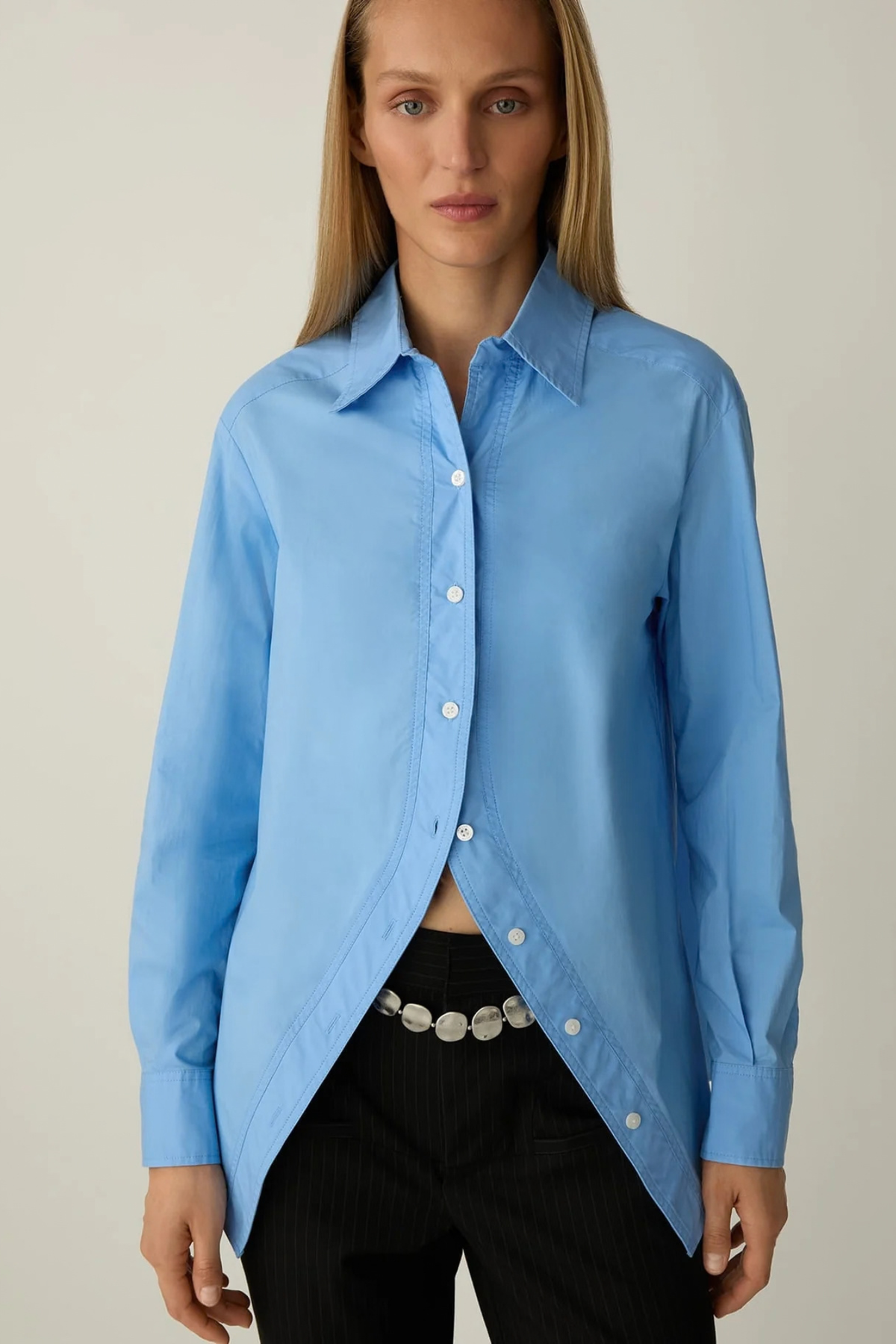 NO BOYFRIEND SHIRT - BLUE