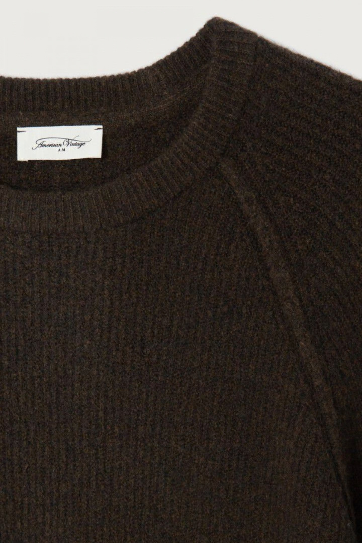 DAMSVILLE SWEATER MEN - CHOCO CHINE