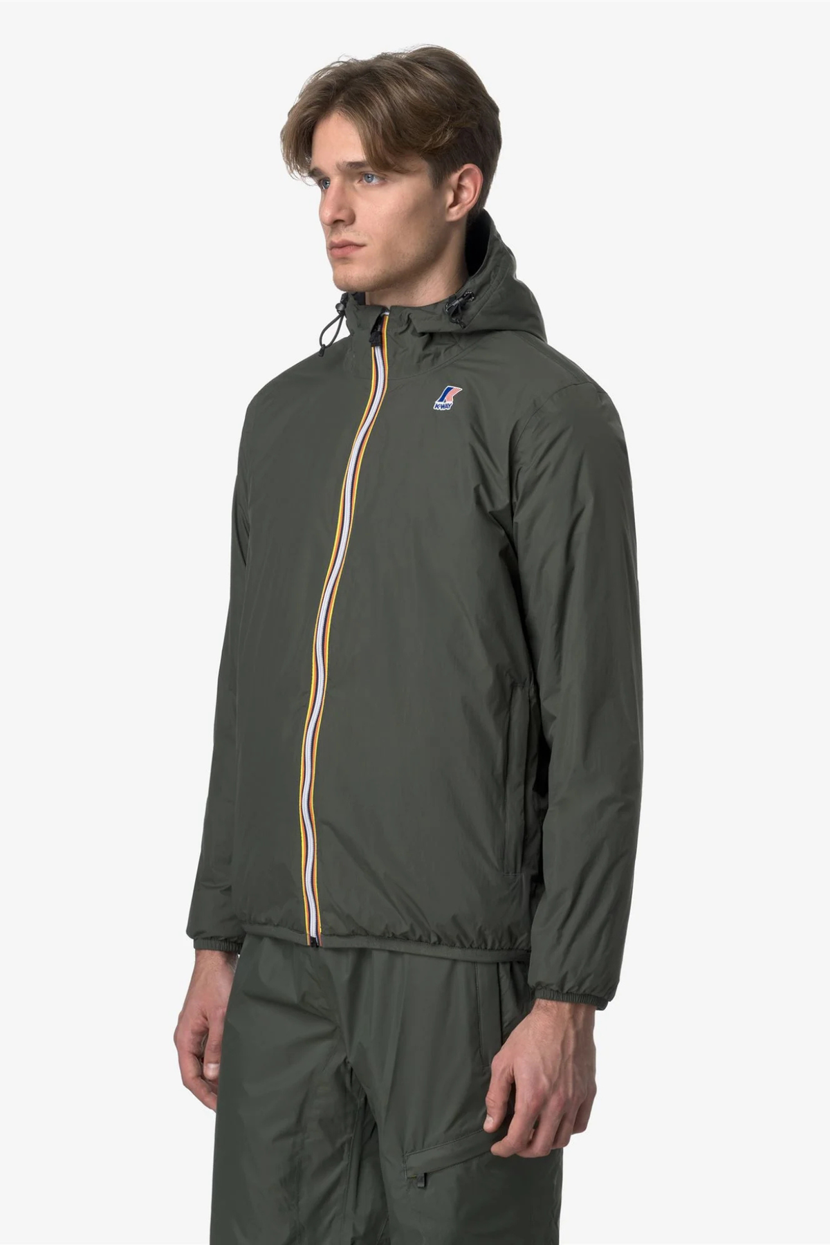 LE VRAI 4.0 CLAUDE WARM JACKET - GREEN BLACKISH