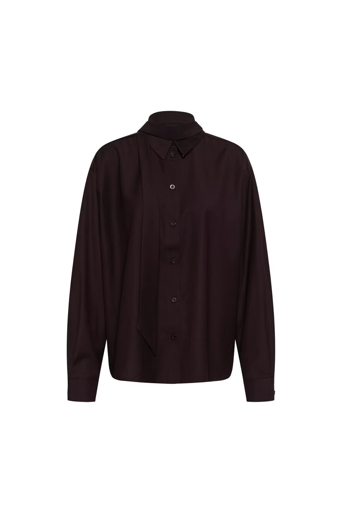 CHEMISE SCHANY - PRUNE PROFOND