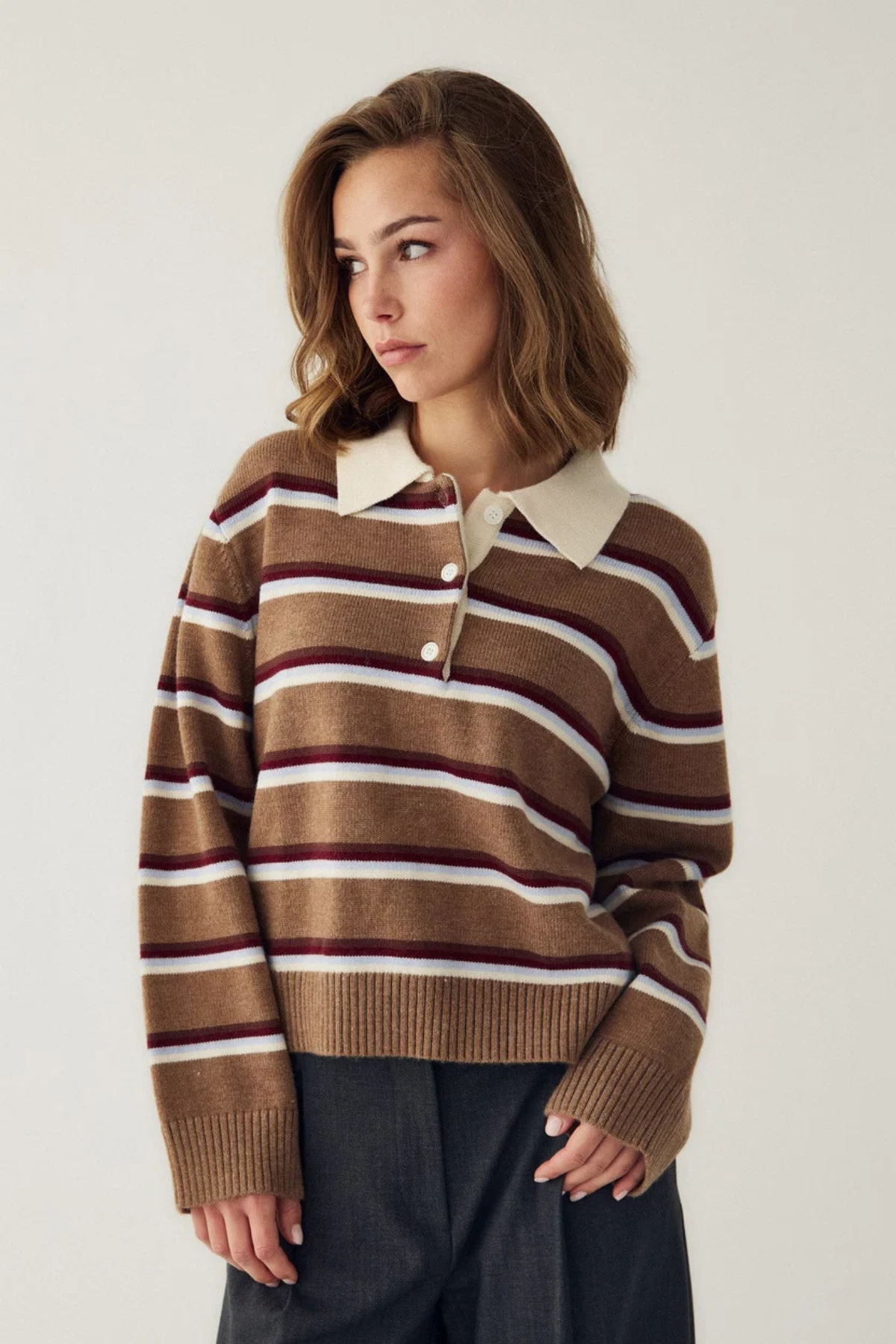 TRICOT MERRYLL - RAYURES MULTICOLORES DELISSA
