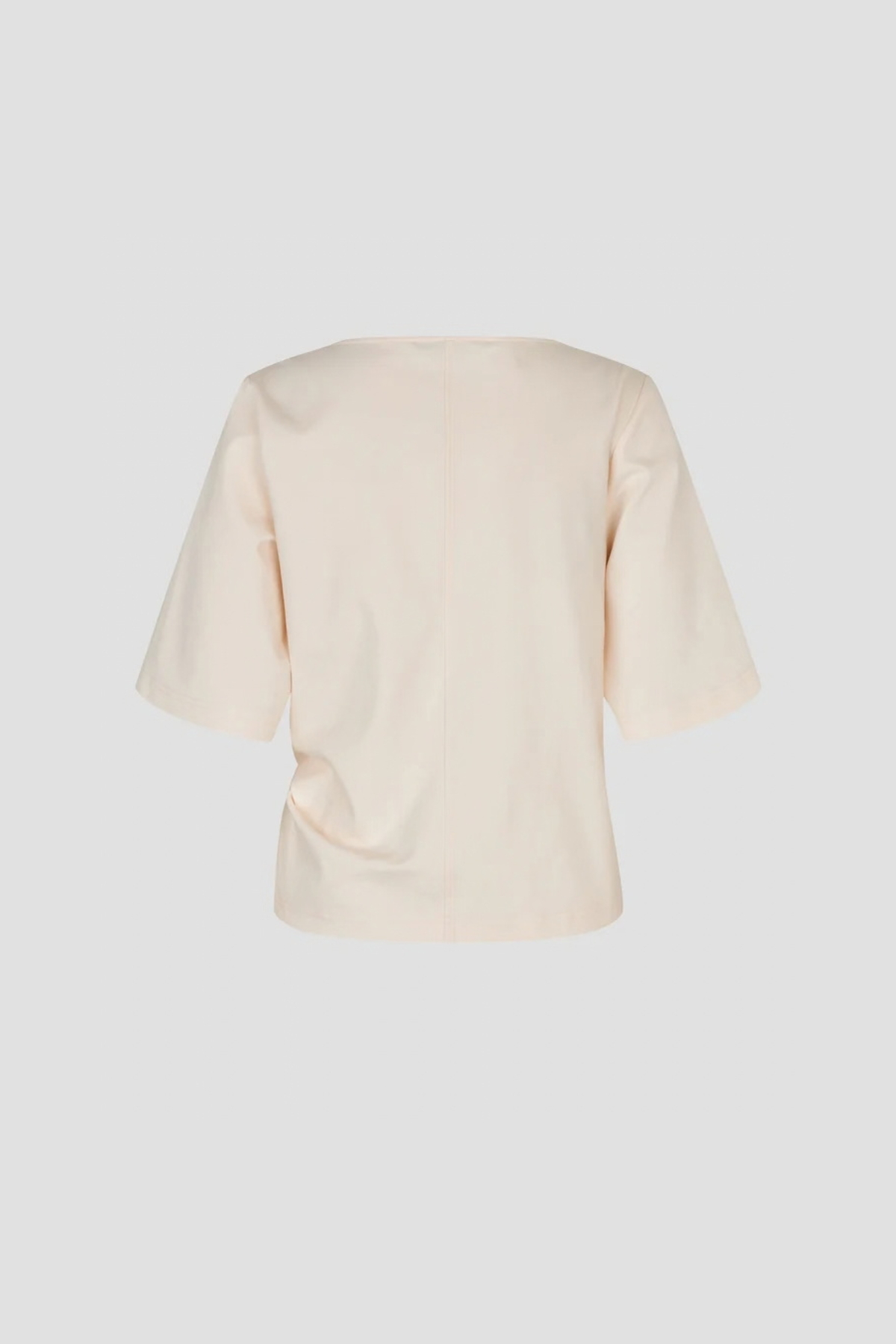 T-SHIRT DRAPÉ ARKAI - EGGNOG