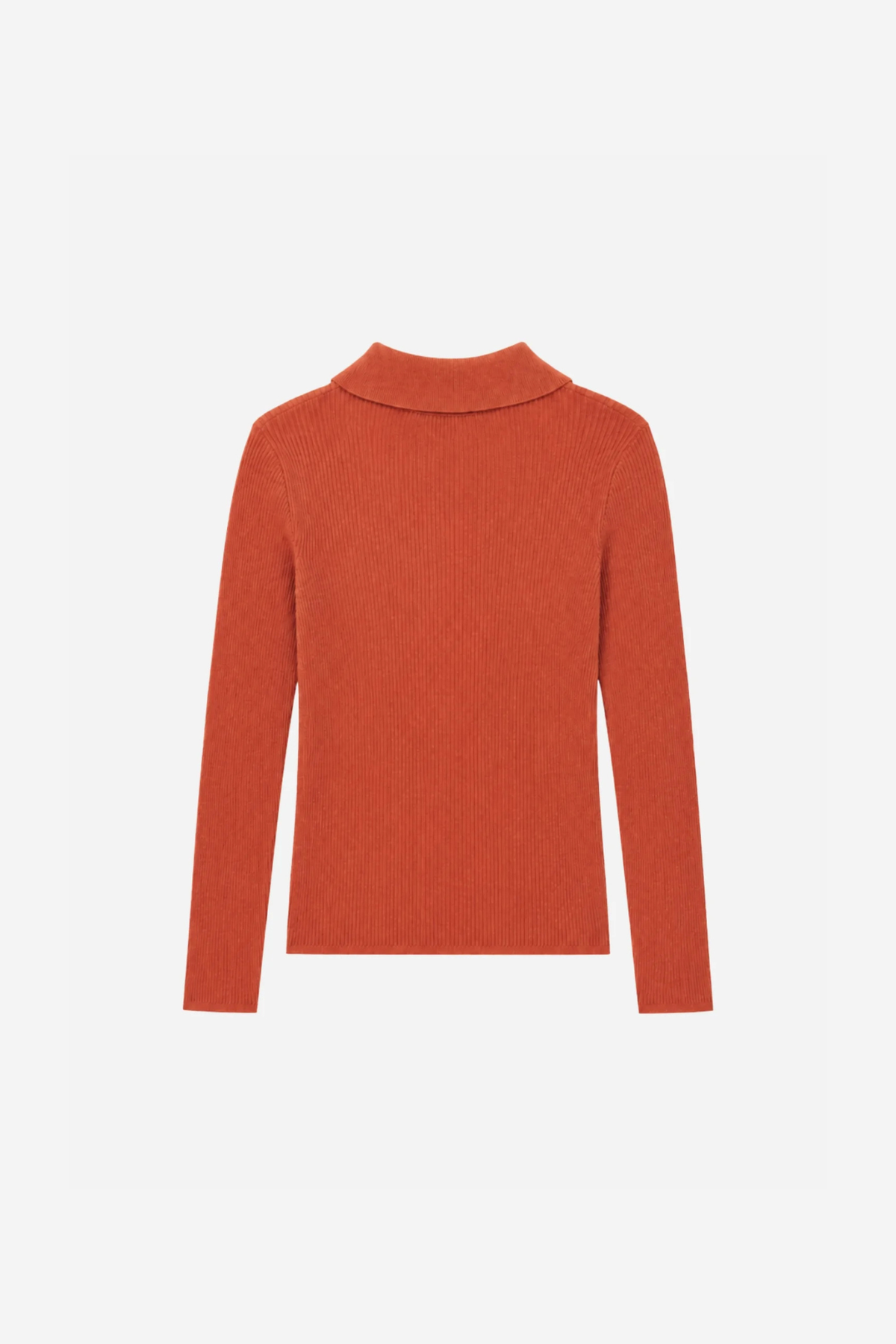 MAYA KNIT TOP - ORANGE