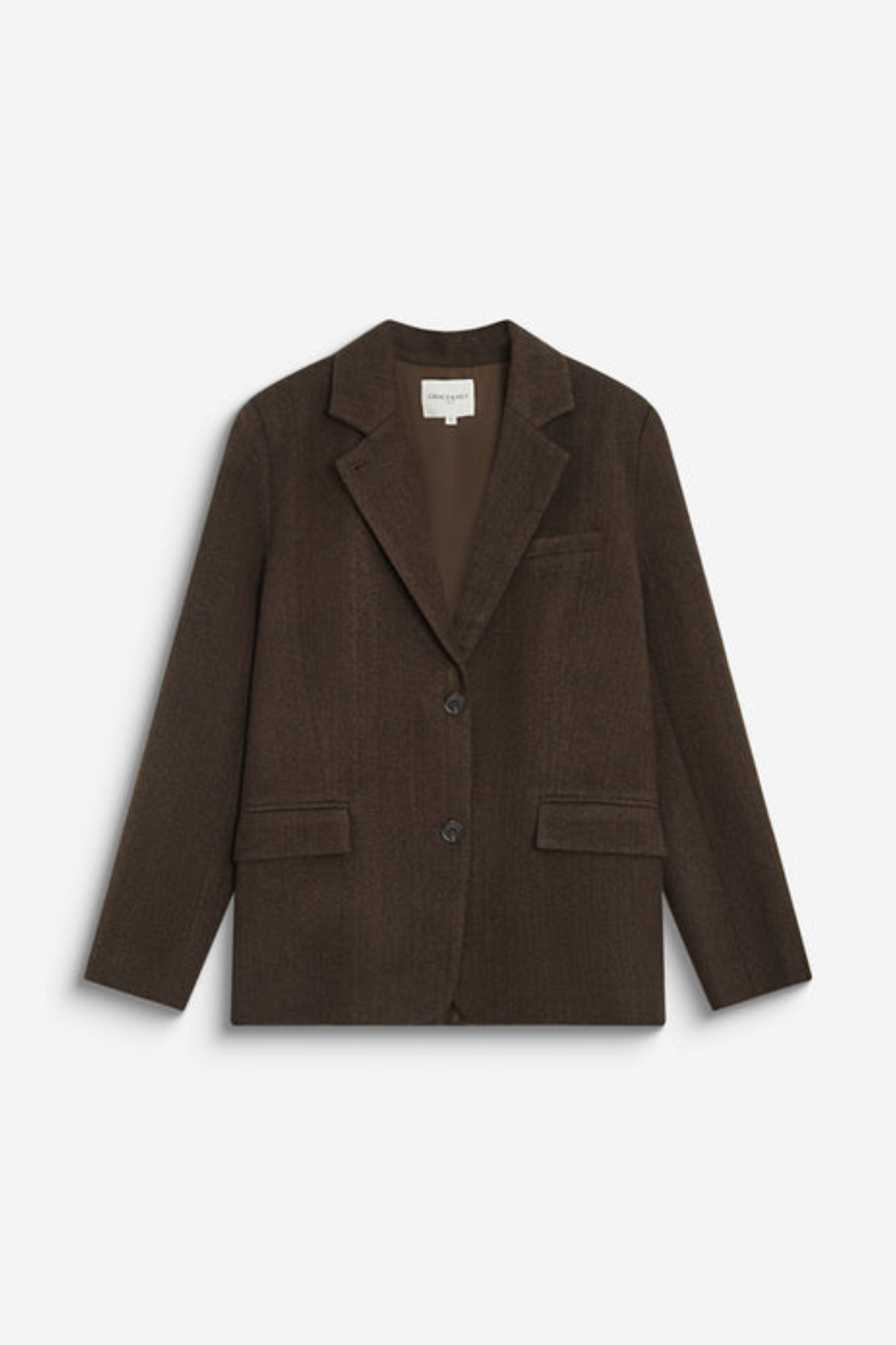 BEHATI JACKET - CHOCOLADE