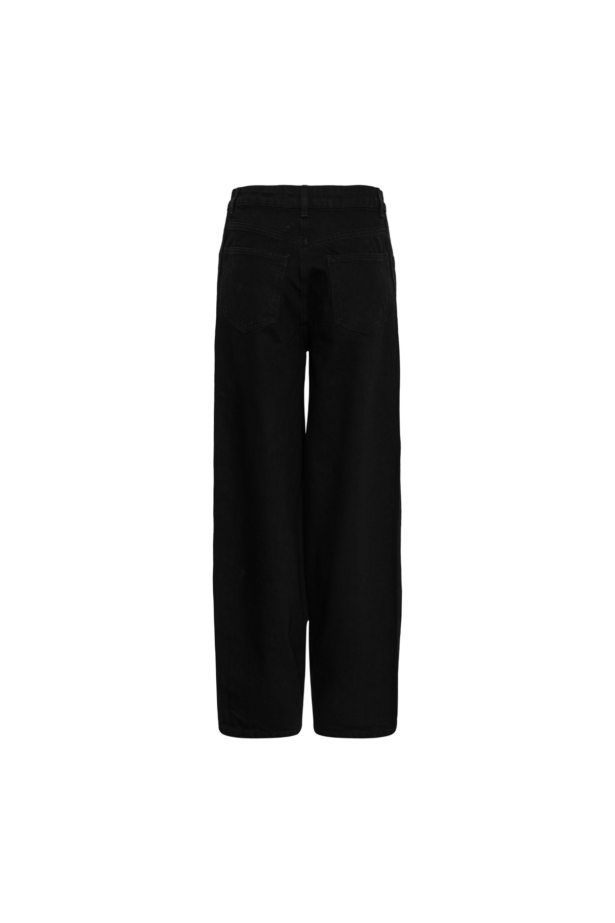 MAWI HW BALLON JEANS - ZWART GEWASSEN