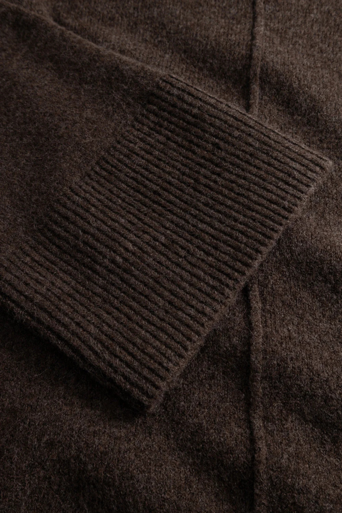 MAIDIE KNIT - CHOCOLATE MELANGE