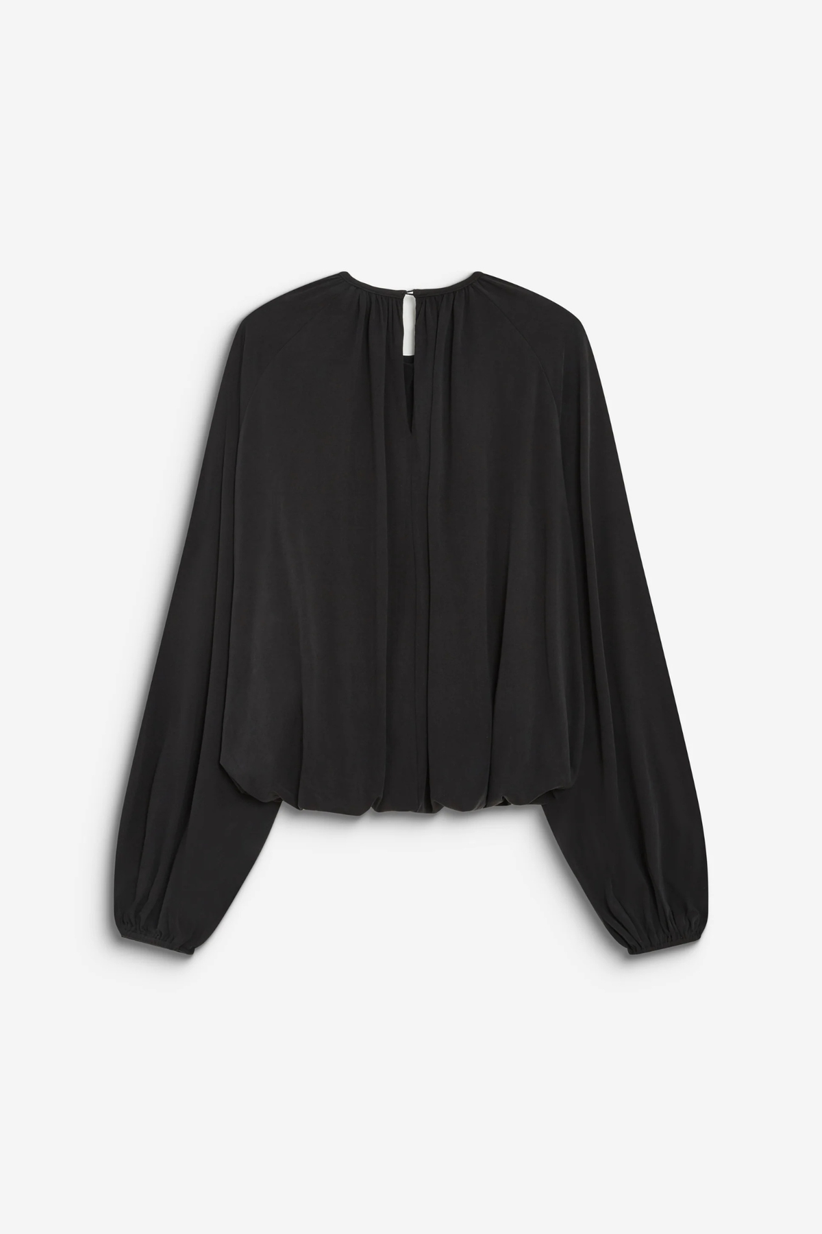 BARBARA BLOUSE - ZWART