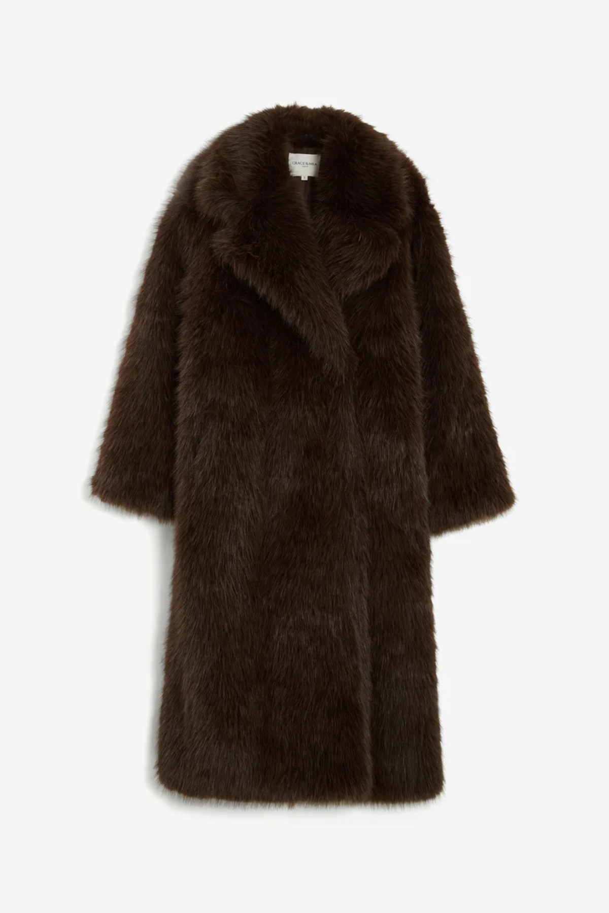 ALARA COAT - CHOCOLAT