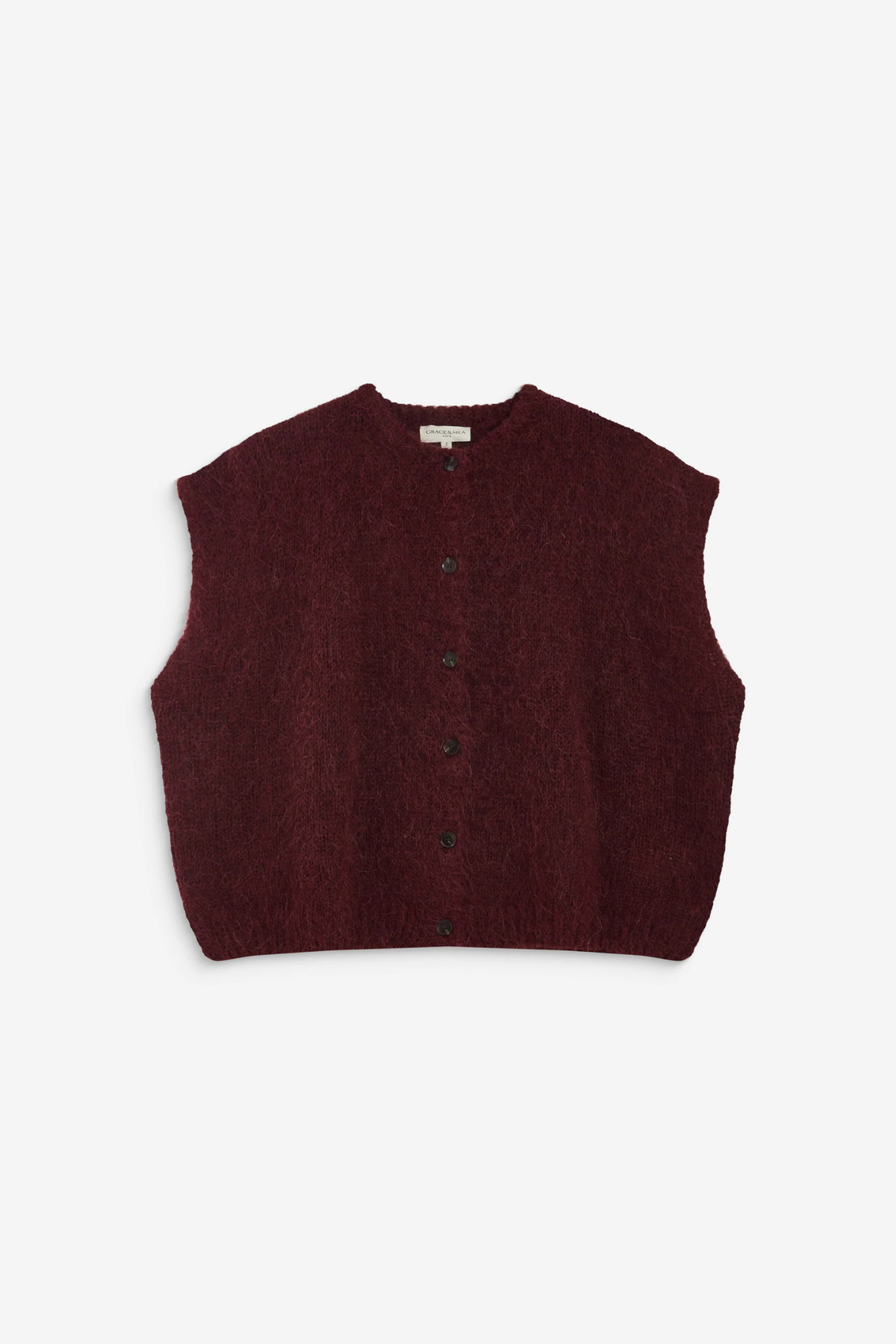 ADDISON VEST - AUBERGINE