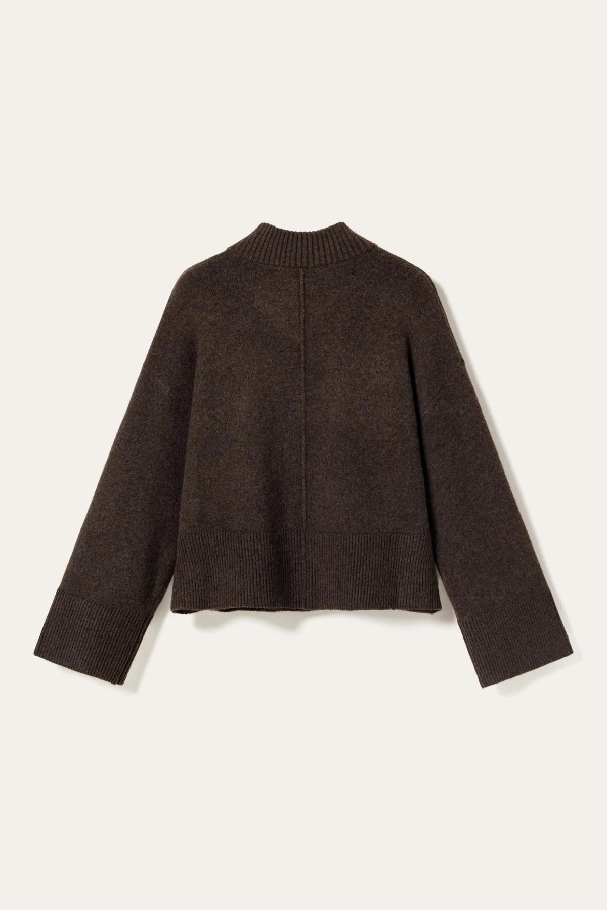 MAIDIE KNIT - CHOCOLATE MELANGE
