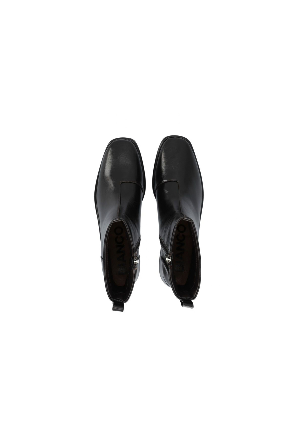 BOTTINES À ZIP JOLANDA - MARRON PRATIA