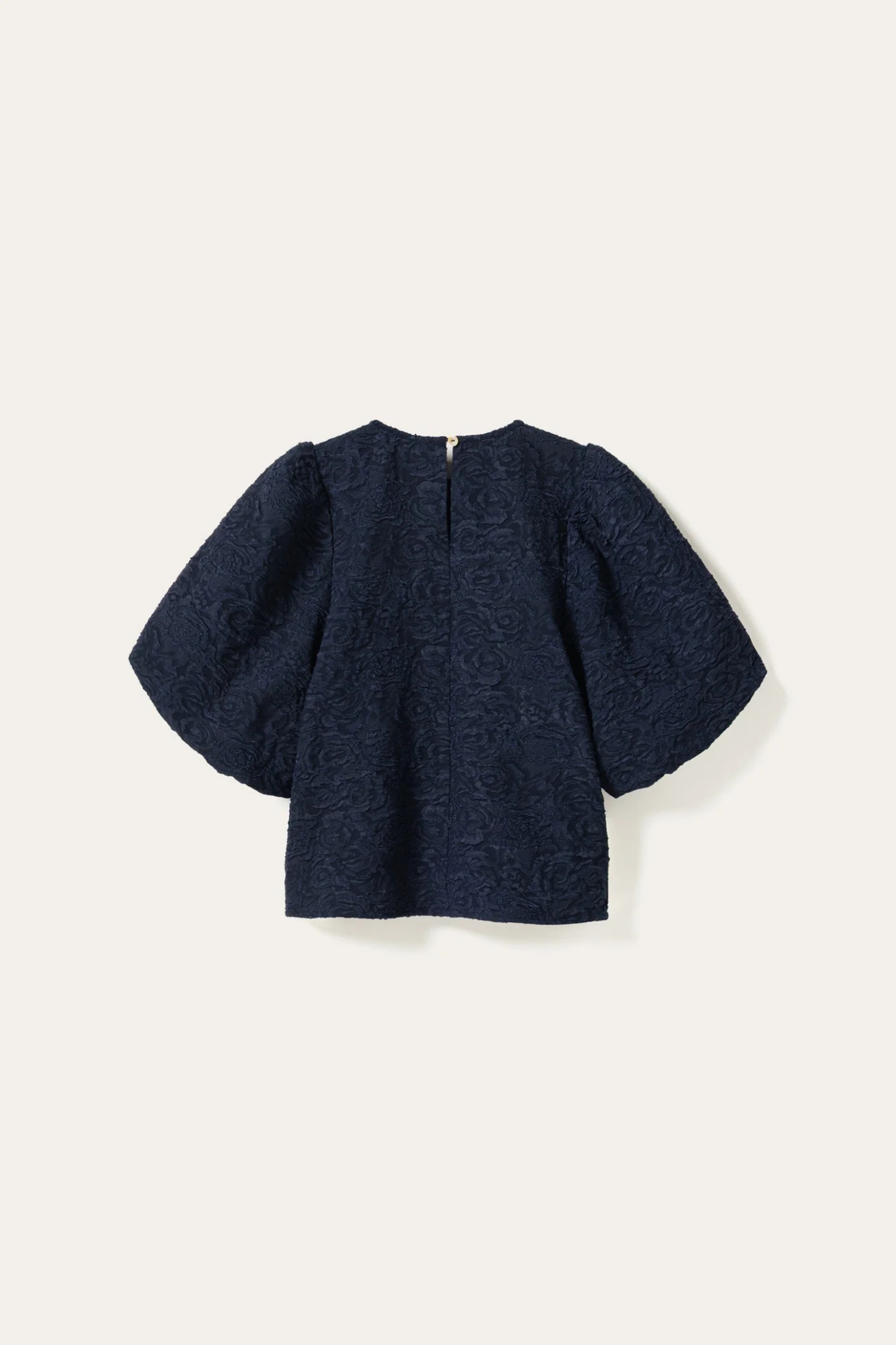 SHELLY BLOUSE - NAVY BLUE