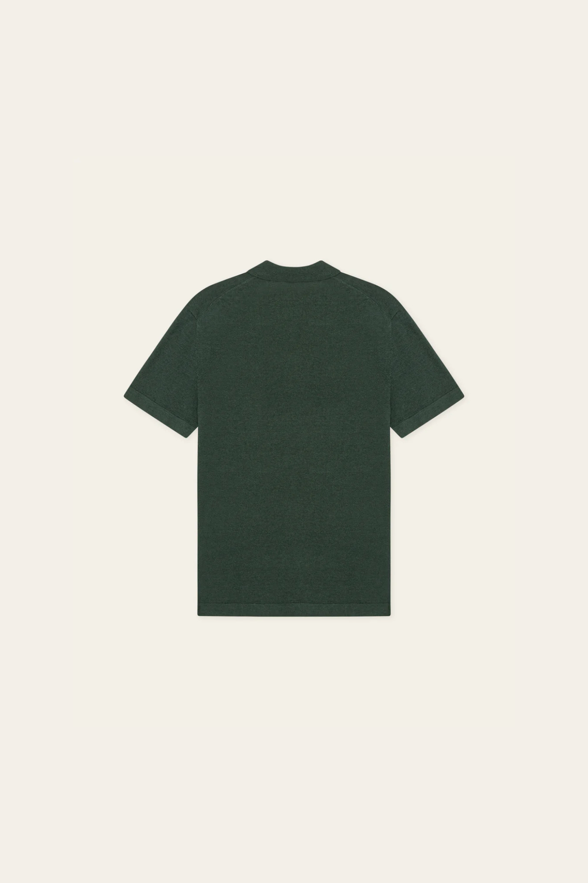 SIGNATURE KNIT POLO - PINE GREEN